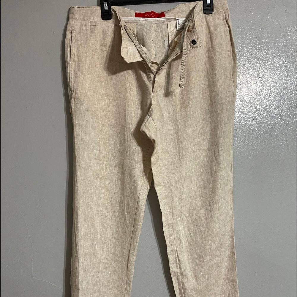 Tan Zara man long pants